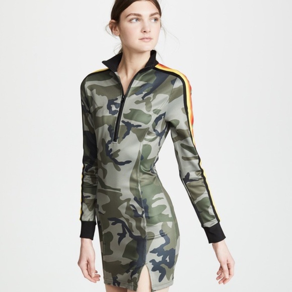 Pam & Gela Camo Track Dress